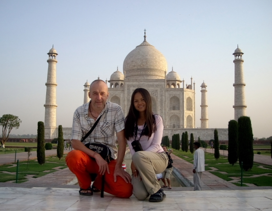 at the TAJ MAHAL.JPG